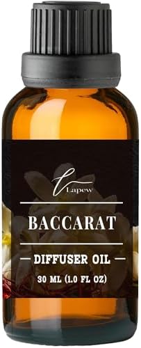 Lapew Baccarat Waterless Diffuser Oil | Fragrance Oil for Nebulizer & Cold Air Diffusers | Scented Home Oil | 1.0 fl oz