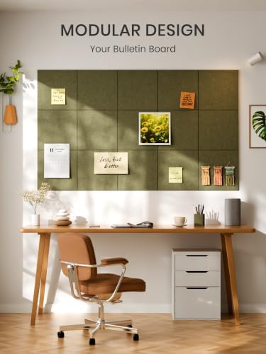 Felt Bulletin Board & Cork Board Alternative 48" x 36"