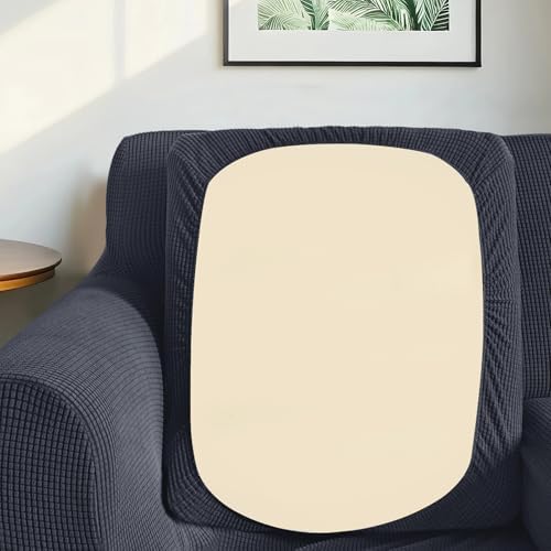2 Pieces Stretch Chair Cover For Sofa Slipcover, 1 Seat, Dark Gray