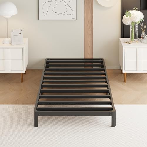 9 Inch Twin XL Bed Frames with Rounded Corner Legs, Heavy Duty