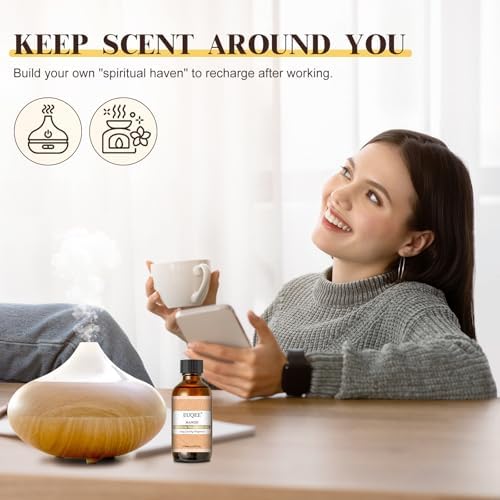 EUQEE Mango Fragrance Oil 60ml for Diffusers (2.02 Fl oz)