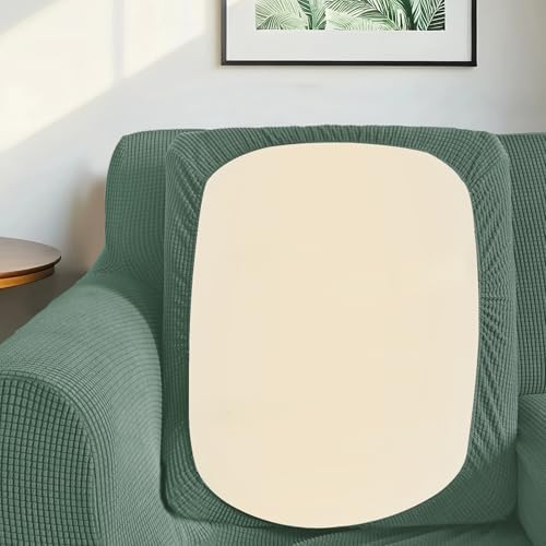2 Pieces Stretch Chair Cover For Sofa Slipcover, 1 Seat, Olive Green