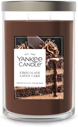 Yankee Candle Chocolate Layer Cake Scented Candle, 20oz Large Tumbler