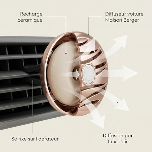 MAISON BERGER Car Diffuser Refill Set, Fruity Sun
