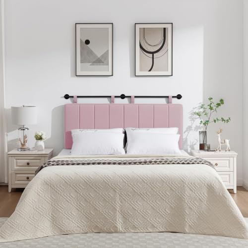 UEV Queen Headboard Only, Wall Mounted Hanging Upholstered Bed Head Board