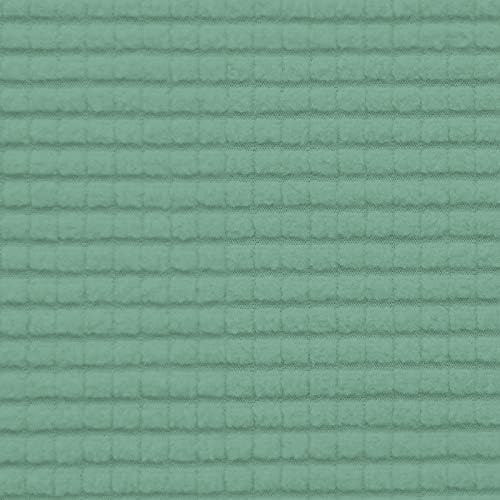 Easy-Going Stretch Large Wingback Chair Sofa Slipcover Cyan
