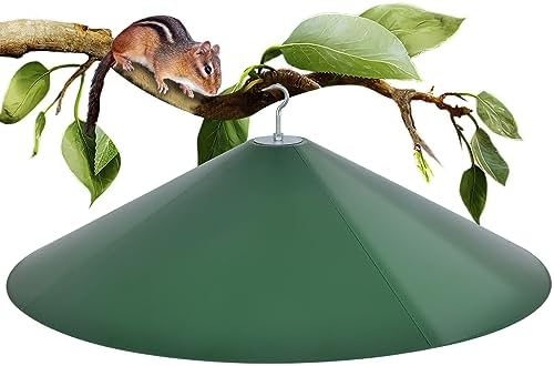 24-inch Large Squirrel Baffles for Bird Feeders Pole