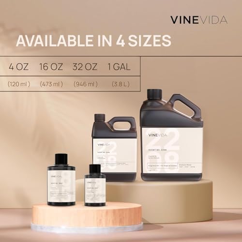 VINEVIDA [128 Fl Oz] Berry Blue Fragrance Oil for Cold Air Diffusers, Essential Oils for Diffuser Oil Refill & Air Freshener Room Spray