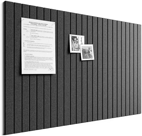 Felt Bulletin Board & Cork Board Alternative 36" x 24"