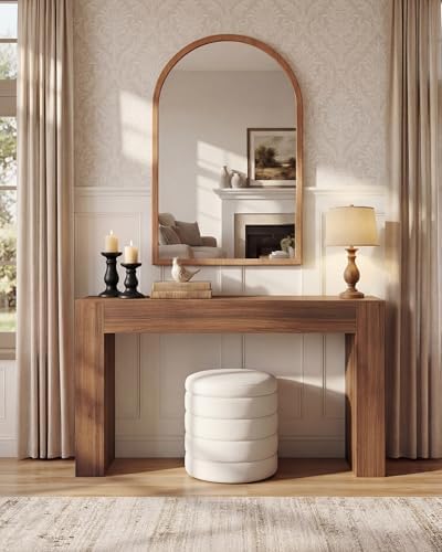 VASAGLE 63 Inches Entryway Table, Thick Tabletop Console Table, Farmhouse