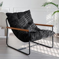 MAXYOYO Modern Accent Chair, Comfy Living Room Chair with Metal Frame