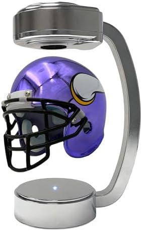Officially Licensed NFL Mini Metallic Hover Helmet