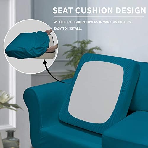 Easy-Going Stretch Oversized Loveseat Couch Cover for 2 Cushion Washable