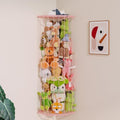 BBLIKE Stuffed Animal Storage, Corner Plush Toy Organizer with Hardware