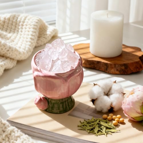 Tulip Crystal Stone Aroma Diffuser,Aromatherapy Diffuser：Essential Oils