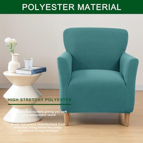CRFATOP Accent Chair Cover, Stretch Armchair Slipcover for Living Room,B12