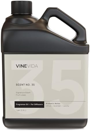 VINEVIDA [128 Fl Oz] Fruit Loops Fragrance Oil for Cold Air Diffusers, Essential Oils for Diffuser Oil Refill & Air Freshener Room Spray