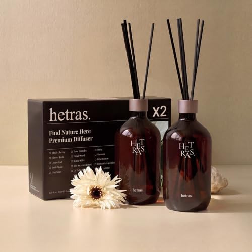 HETRAS Premium Reed Diffuser Grapefruit 1Pack