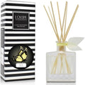 Reed Diffuser Set, Meyer Lemon Scented Oil Diffuser with Sticks, Home Fragrance Accessories for Bathroom Shelf Decor, Aroma Diffusers for Home or Office Desk, USA Made