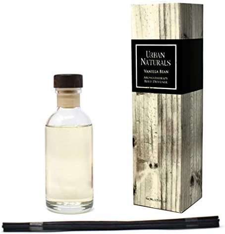 Urban Naturals Reed Diffuser Set, Vanilla Bean - Bathroom Shelf Décor