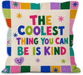 Inspirational Colorful Boy Girl Nursery Throw Pillow Cover 18x18