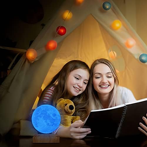 Levitating Moon Lamp- Energy Efficient for Home Office Decor, Floating Magic Desk Lamp or Night Light