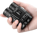 POLDR 8x21 Small Compact Binoculars for Adults, Travel Hiking Essentials