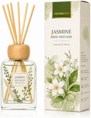 Jasmine Reed Diffuser, 3.4 Fl Oz