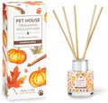 Pumpkin Spice Home Freshening Reed Diffuser Set Pet House