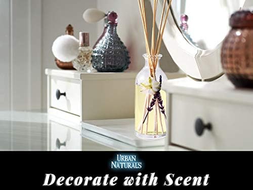Urban Naturals Reed Diffuser Set, Lavender Vanilla - Bathroom Shelf Décor