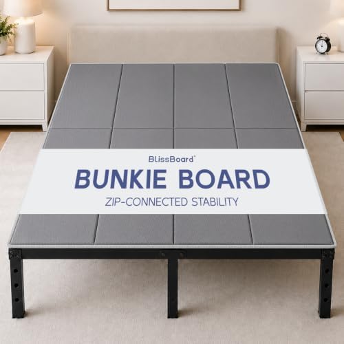 King Bunkie Board, 76 x 80 in, Zipper-Connected Support