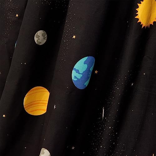 Bed Canopy for Kids, Printed Hanging Canopy for Baby Brib Kids Bed Room Decor Reading Nook Indoor Outdoor Playing Castle (Interstellar)
