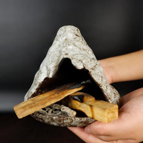 Zongzi Modeling Incense Holder with Ash Catcher, Palo Santo & Sage Burner