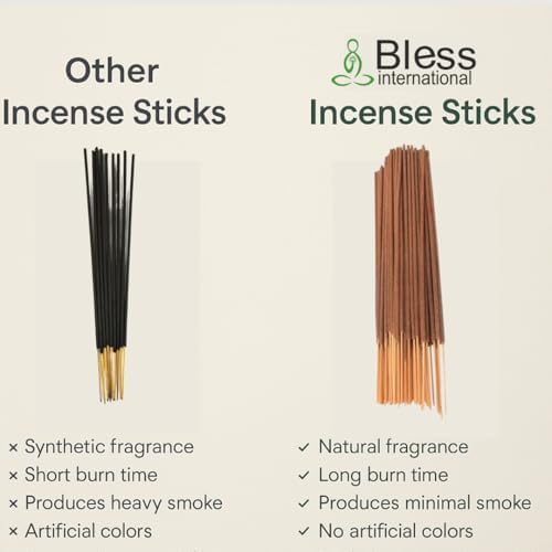 Bless-Organic-Opium 100%-Natural-Handmade-Incense-Sticks