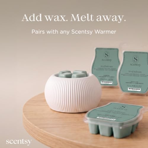 Scentsy Iced Balsam Wax Melts, 3 Pack, Paraffin, 7.8 Oz