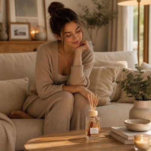 Santal & Autumn Embers Reed Diffuser, 3.5 Fl Oz