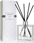M&SENSE Reed Diffuser Set, Jasmine, 7.04 oz Natural Essential Oil