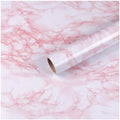 Marble Contact Paper Pink Peel and Stick Wallpaper for Kitchen Countertop