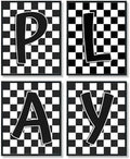 ULEGIE Boy Toddler Playroom Wall Decor, Toddler Boy Room Decor