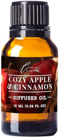 Lapew Cozy Apple Cinnamon Waterless Diffuser Oil | Fragrance Oil for Nebulizer & Cold Air Diffusers | Scented Home Oil | 0.34 fl oz