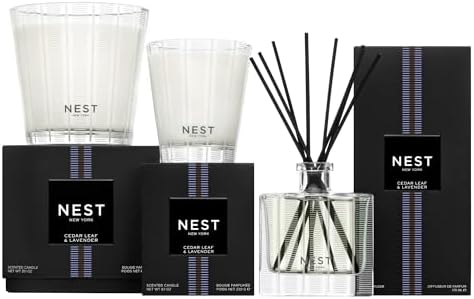 NEST New York Liquid Soap, Cedar Leaf & Lavender - 10 fl oz - Cleanses & Nourishes Skin - Approx. 300 Pumps Per Bottle - Gluten Free & Cruelty Free