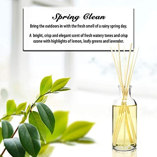 Urban Naturals Reed Diffuser Set, Spring Clean - Bathroom Shelf Décor