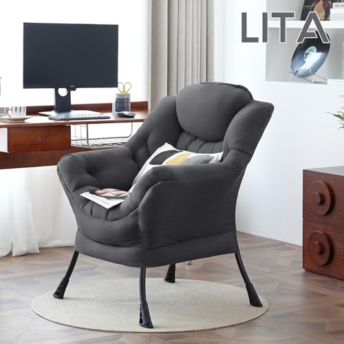 LITA Lazy Chair Comfy Accent Reading Chair