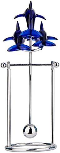 Sunnytech Dolphins Kinetic Art Balancing Decompression Toy Decompressive Science Psychology Home Office Decor Desk Decor Toy (WJ124 HL05 Dolphins)