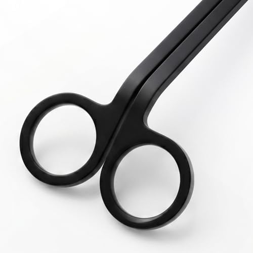 CHEFBEE Black Stainless Steel Candle Wick Trimmer