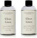 COCORRÍNA Refill - Clean Linen 6.7 fl oz /2 Pack Reed Diffuser Refill