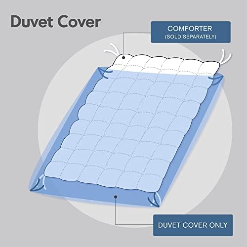 Intelligent Design Duvet Set 100% Cotton Jacquard, Tufts Accent, Shabby Chic All Season Cover for Comforter, Matching Shams, Decorative Pillows, King/California King (104 in x 92 in), Grey 7 Piece