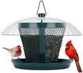 Kingsyard Rain-Resistant Metal Mesh Bird Feeder for Outdoor Hanging