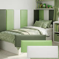 Hahafelt 8 Pack Wall Padding Headboard 19.69" x 7.87" x 1.18" Fresh Green