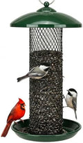 Kingsyard Wild Bird Feeders for Outdoors Hanging, All Metal